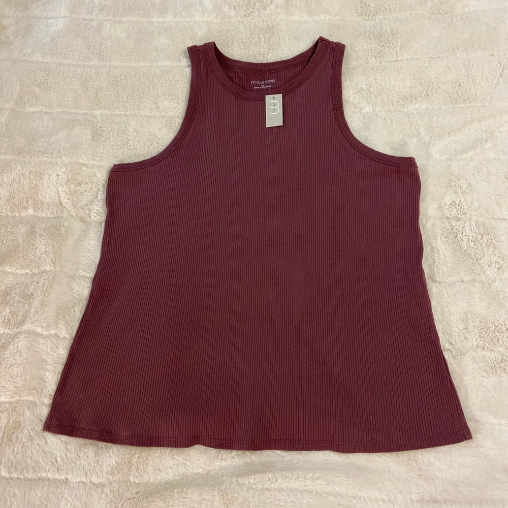 ⭐️SOLD⭐️ Maurice’s Ribbed Tank Top - Picture 8 of 13
